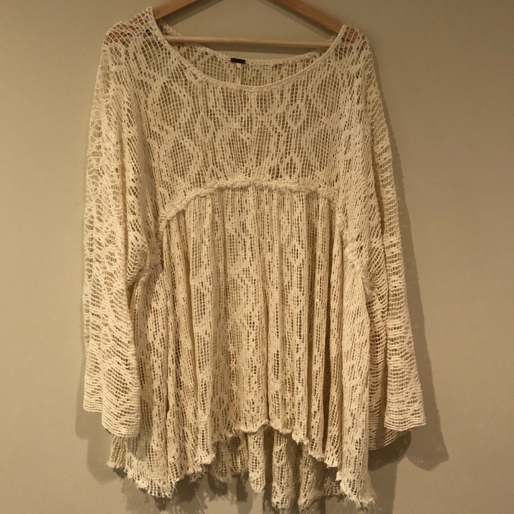 Free People Lace Tunic